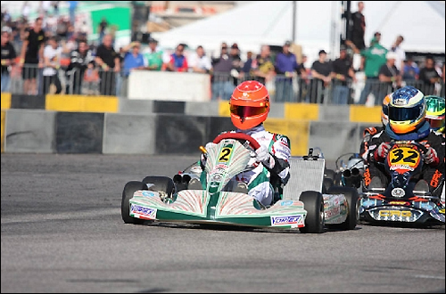 Михаэль Шумахер на трассе в Лас-Вегасе