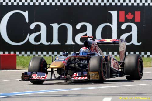 Себастьен Буэми на трассе в Монреале