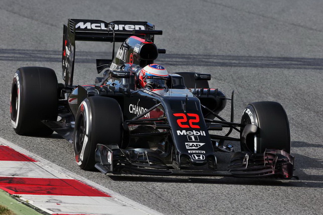 Тесты в Барселоне. Дженсон Баттон