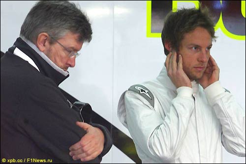 Росс Браун и Дженсон Баттон