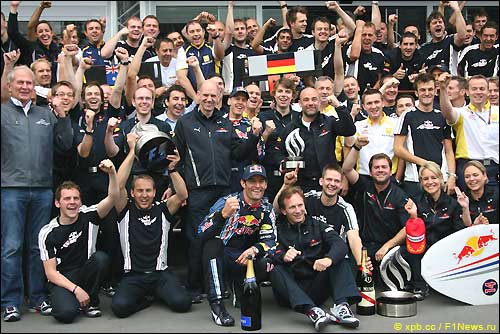 В Red Bull празднуют победу