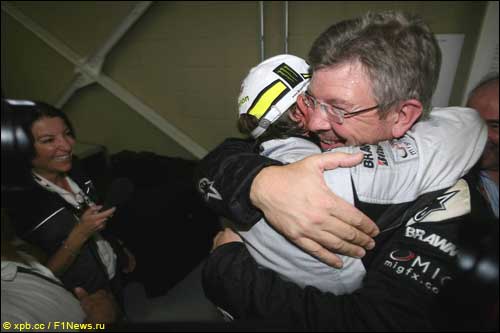 Росс Браун и Дженсон Баттон