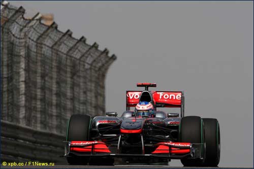 Дженсон Баттон на Гран При Китая