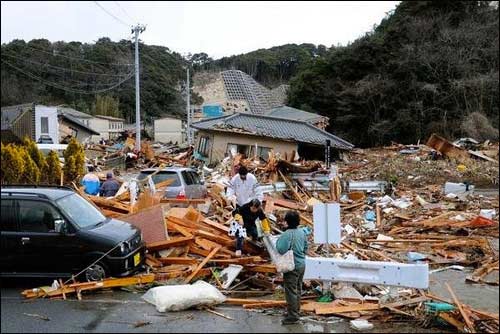 Последствия природных катаклизмов в Японии