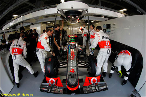 McLaren MP4-26 Дженсона Баттона