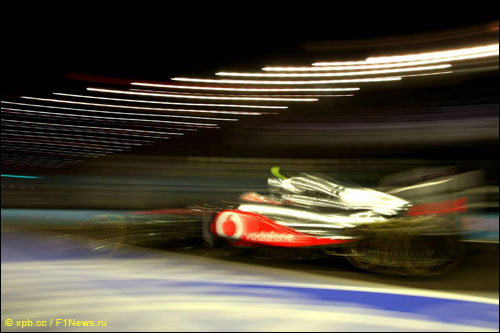 McLaren на Гран При Сингапура 2011 года