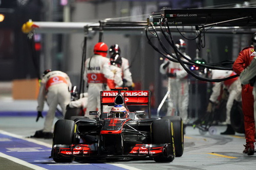 Гран При Сингапура. Дженсон Баттон