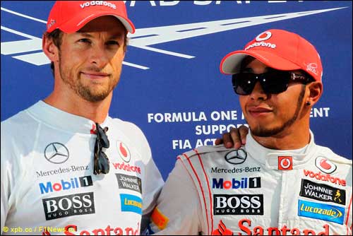 Дженсон Баттон и Льюис Хэмилтон