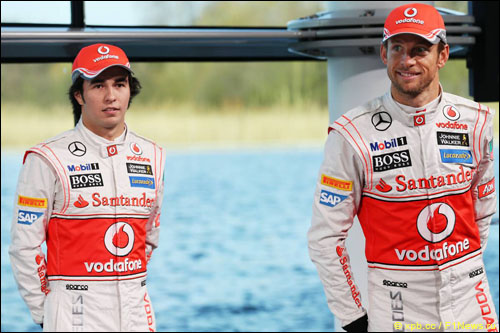 Серхио Перес и Дженсон Баттон