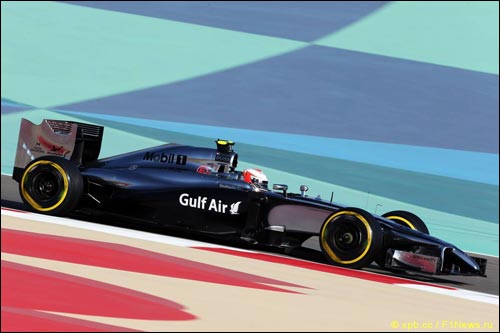 Кевин Магнуссен в Бахрейн