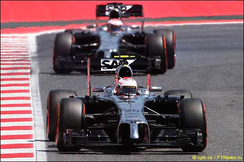 Кевин Магнуссен и Дженсон Баттон