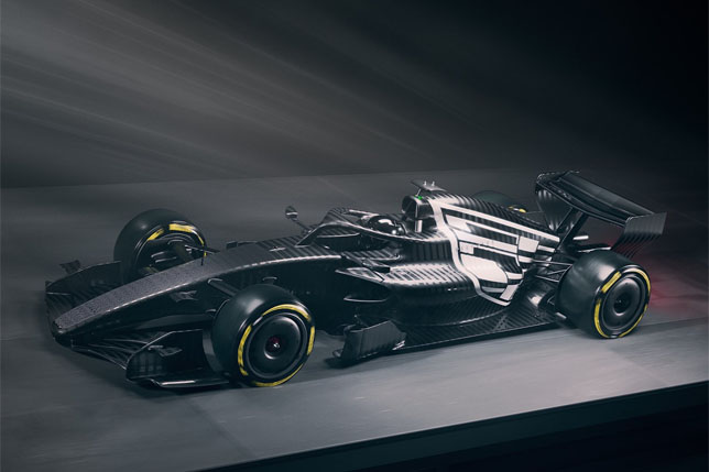 Раскраска Cadillac для тестов в Барселоне