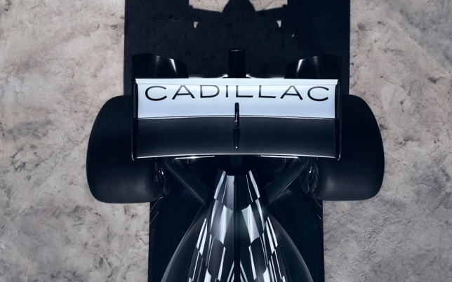 Заднее крыло машины Cadillac F1, фото пресс-службы команды