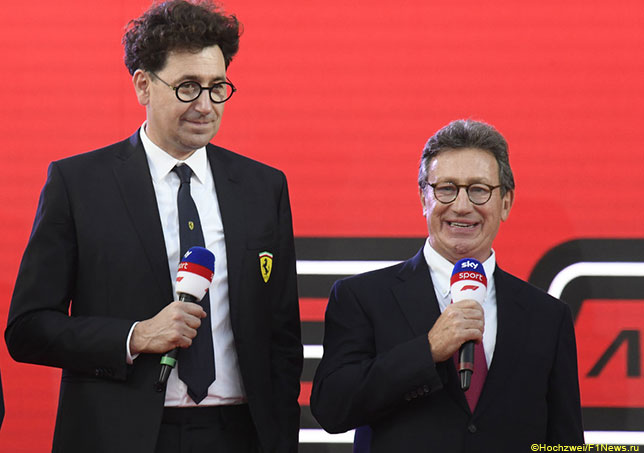 Луис Камильери (справа) и Маттиа Бинотто