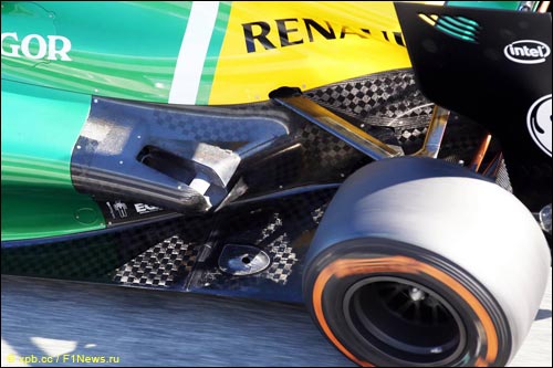 Выхлопная система Caterham CT03