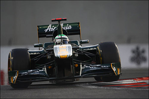 Ярно Трулли на трассе Гран При Абу-Даби