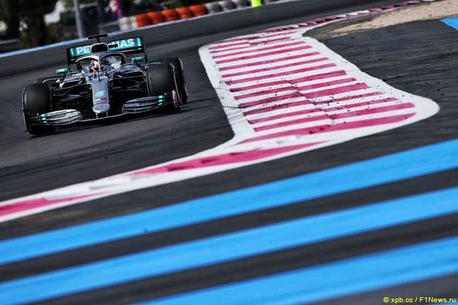 Льюис Хэмилтон на Гран При Франции