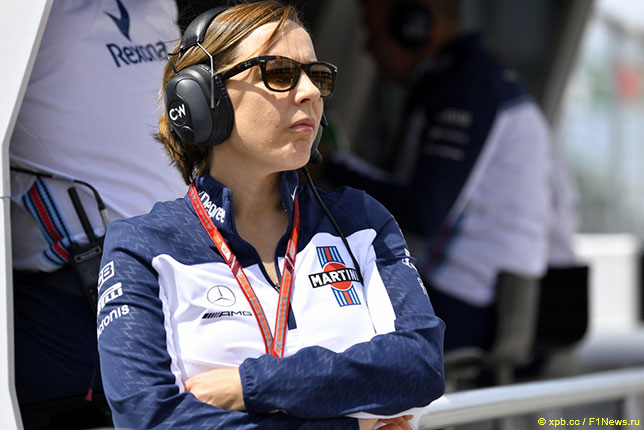 Клэр Уильямс, заместитель руководителя команды Williams