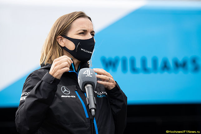 Клэр Уильямс, заместитель руководителя команды Williams