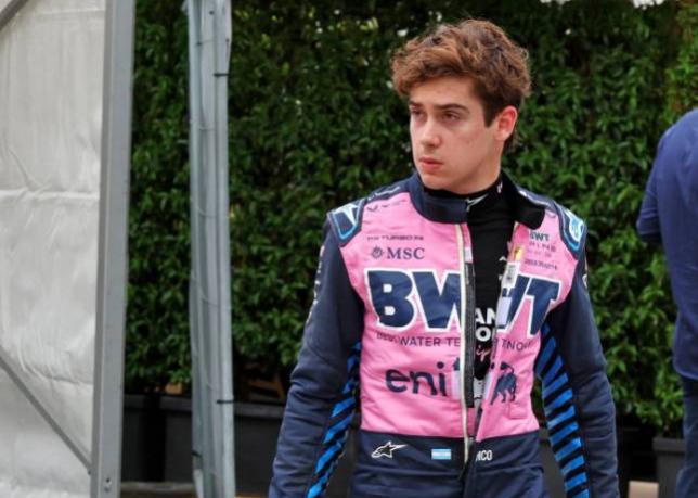 Франко Колапинто после аварии в квалификации, фото XPB