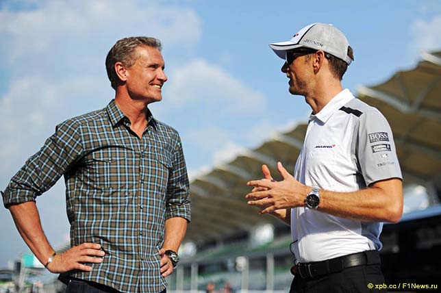 Дэвид Култхард и Дженсон Баттон