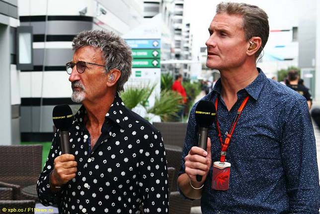 Эдди Джордан и Дэвид Култхард