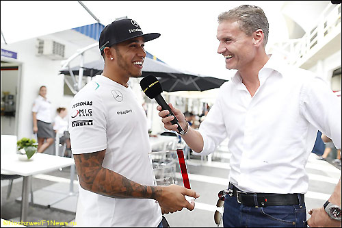 Льюис Хэмилтон и Дэвид Култхард