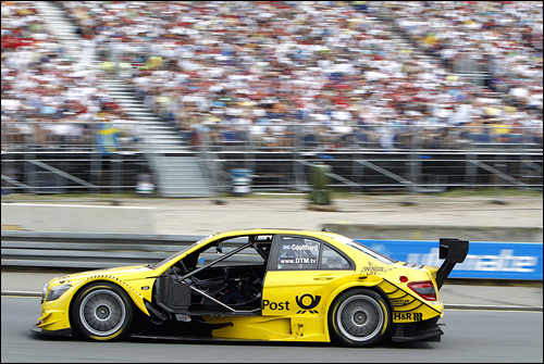 В гонке на Норисринге машина Култхарда осталась без двери