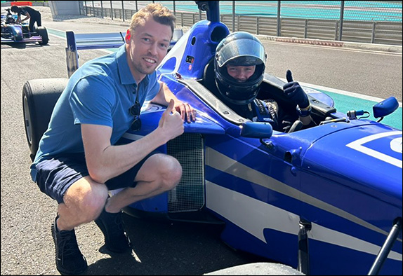 Даниил Квят и Даниил Медведев. Фото из социальных сетей