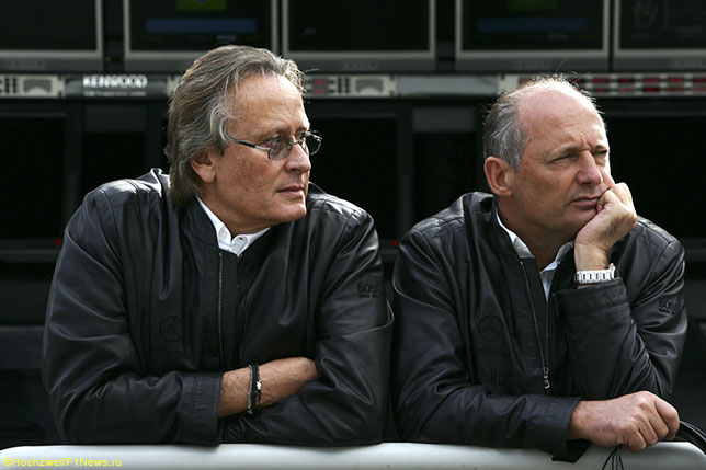 Мансур Оджей и Рон Деннис, 2006 год