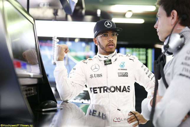 Льюис Хэмилтон и Тото Вольфф