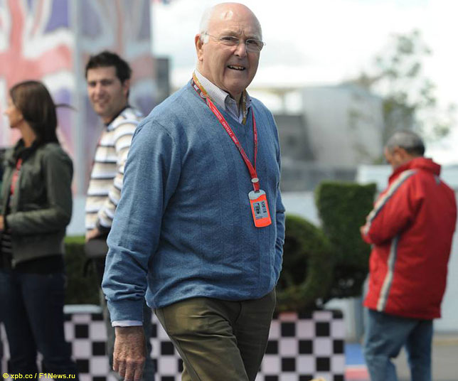 Марри Уокер на Гран При Великобритании в Сильверстоуне, 2008 год