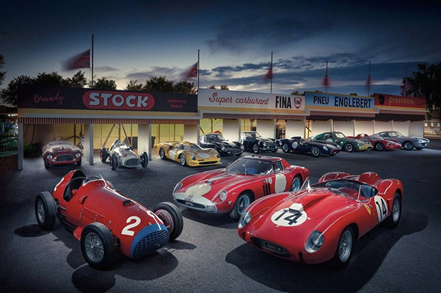 Уникальные машины Ferrari на фестивале Goodwod Revival, фото пресс-службы Гудвуда