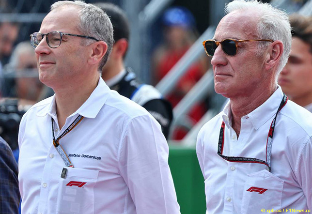 Стефано Доменикали и Грэг Маффей, исполнительный директор Liberty Media