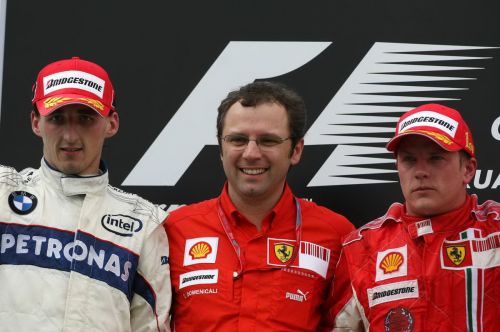 Роберт Кубица, Стефано Доменикали, Кими Райкконен