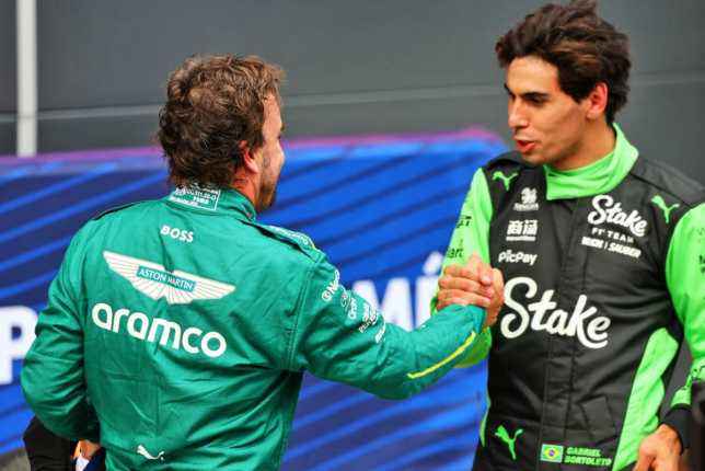 Фернандо Алонсо и Габриэль Бортолето, фото XPB