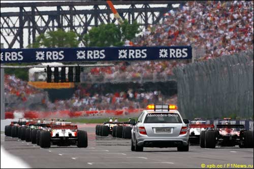 Старт Гран При Канады, 2008 г.