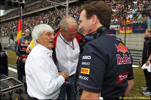 Берни Экклстоун и Кристиан Хорнер