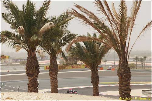 Пятничные тренировки в Бахрейне