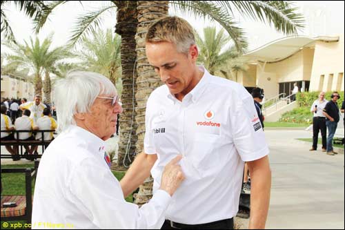 Берни Экклстоун и Мартин Уитмарш