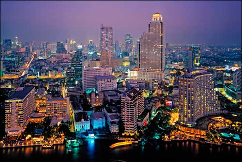 Вечерний Бангкок