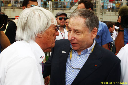 Берни Экклстоун и Жан Тодт