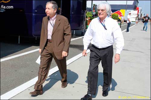 Жан Тодт и Берни Экклстоун