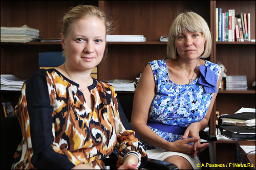 Светлана Коршунова и Валентина Емельянова