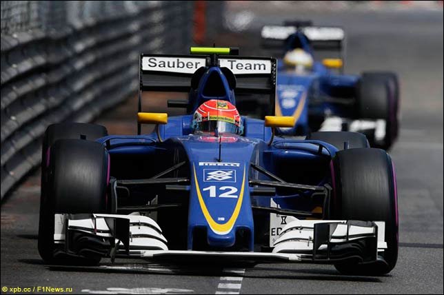 Фелипе Наср и Маркус Эриксон