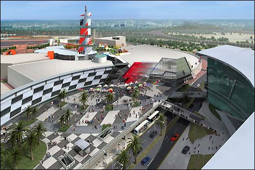 Проект тематического парка F1-X