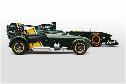 Caterham и Lotus T128