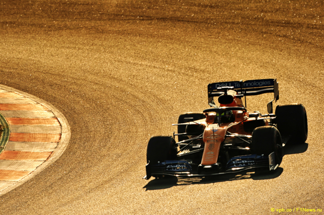 Тесты в Барселоне. Ландо Норрис