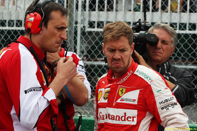 Риккардо Адами и Себастьян Феттель