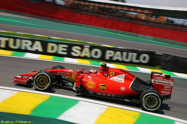 Кими Райкконен в Бразилии, 2015 год